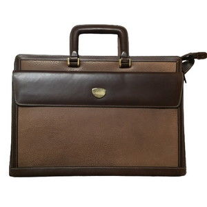 Gucci Old Gucci Emblem Tag Handbag Brown